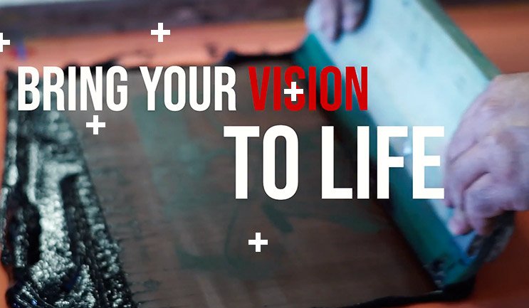 screen printing video thumbnail