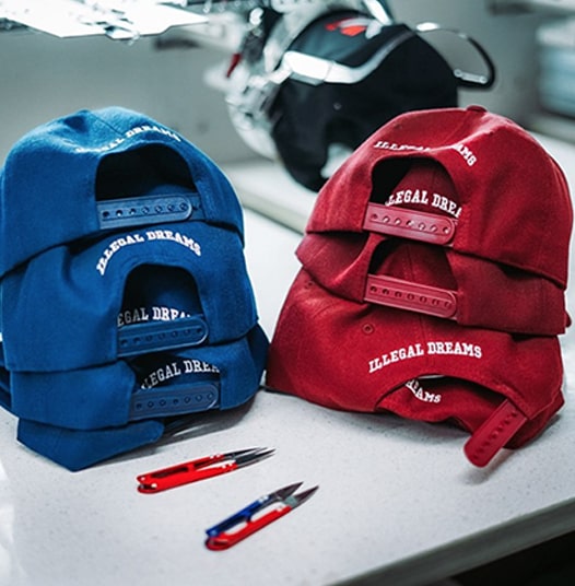 Custom Embroidery On the Back