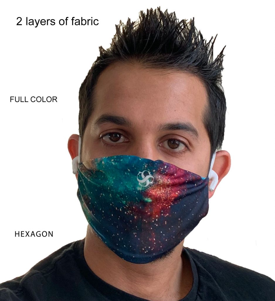 Custom Printed Face Masks Personalized with Logo