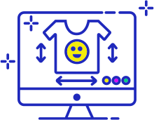 Design Shirt Online Icon